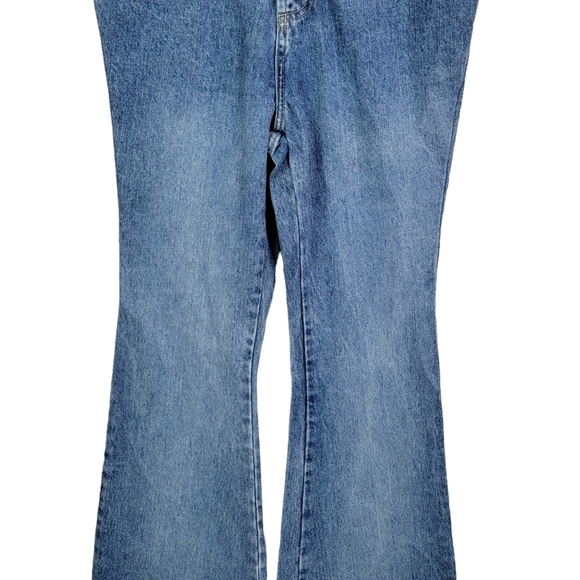 Route 66 Vintage Y2K Low Waisted Button Fly Flaired Led Bell Bottom Jean 5/6 - Picture 3 of 15